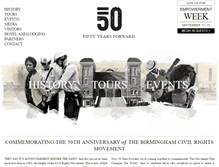 Tablet Screenshot of 50yearsforward.com